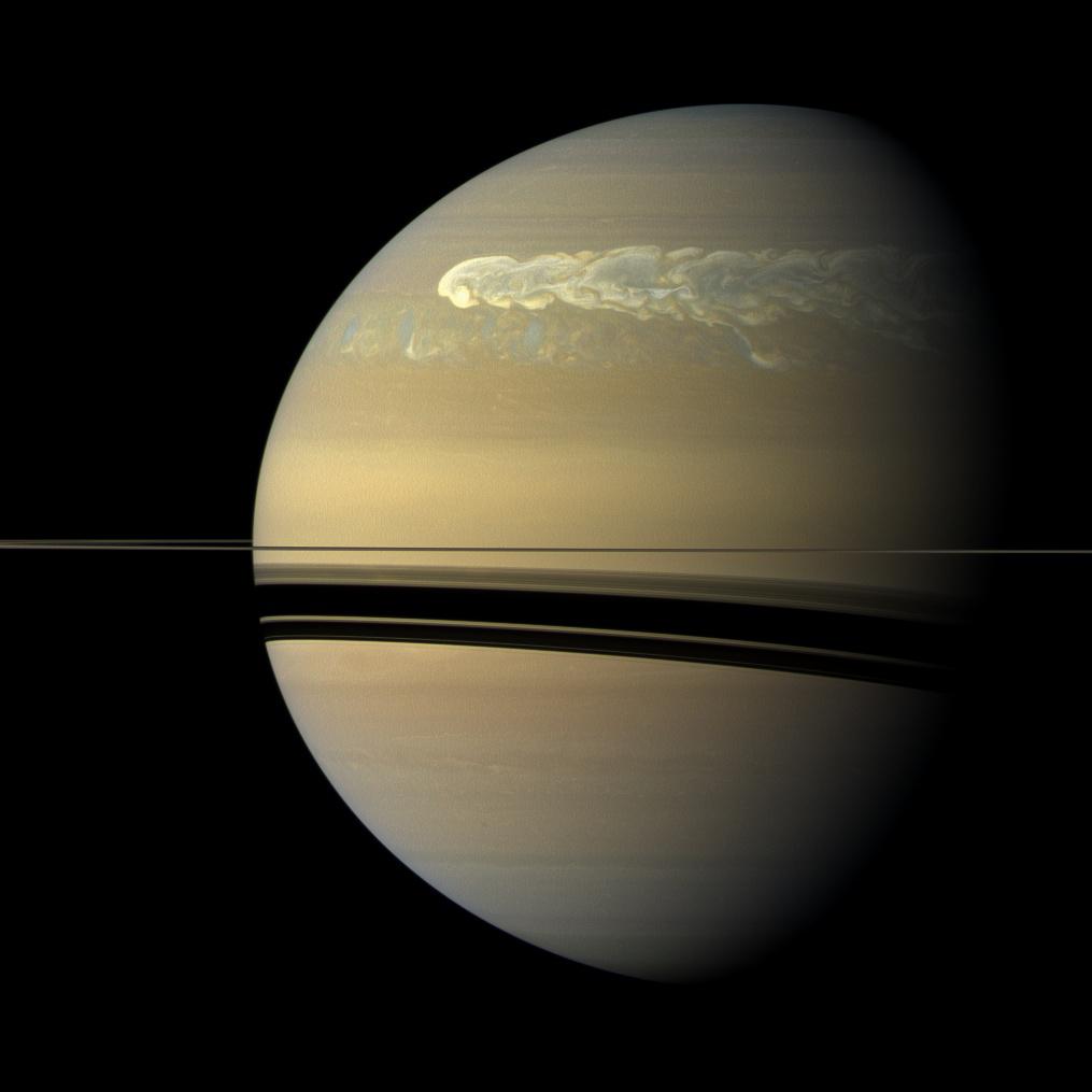 Tormenta sobre Saturno 