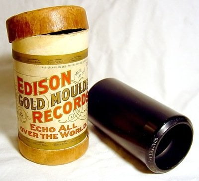 Cilindro de cera de Edison
