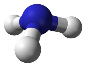 Molécula de NH3