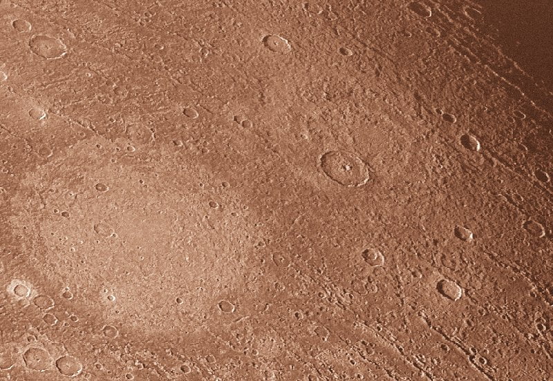 Cráteres de Ganímedes