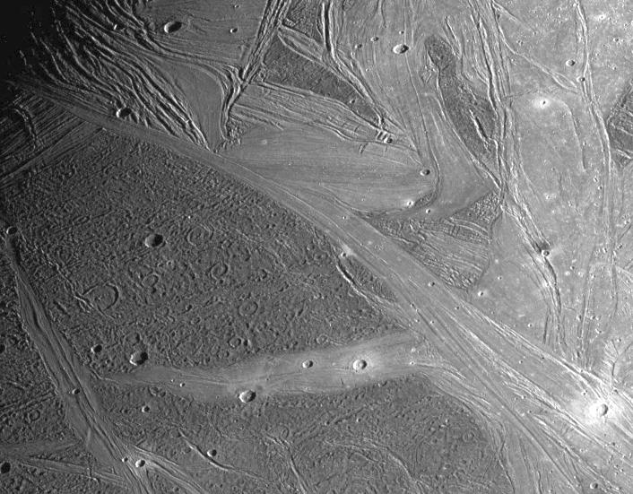 Cráteres de Ganímedes