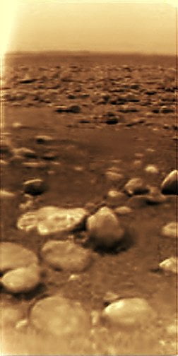 La superficie de Titán