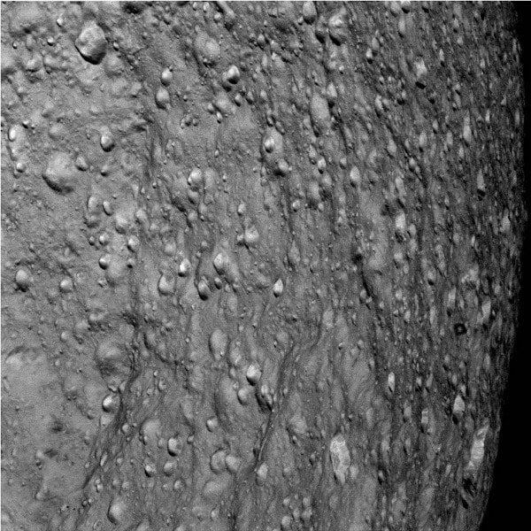 La superficie de Tetis 